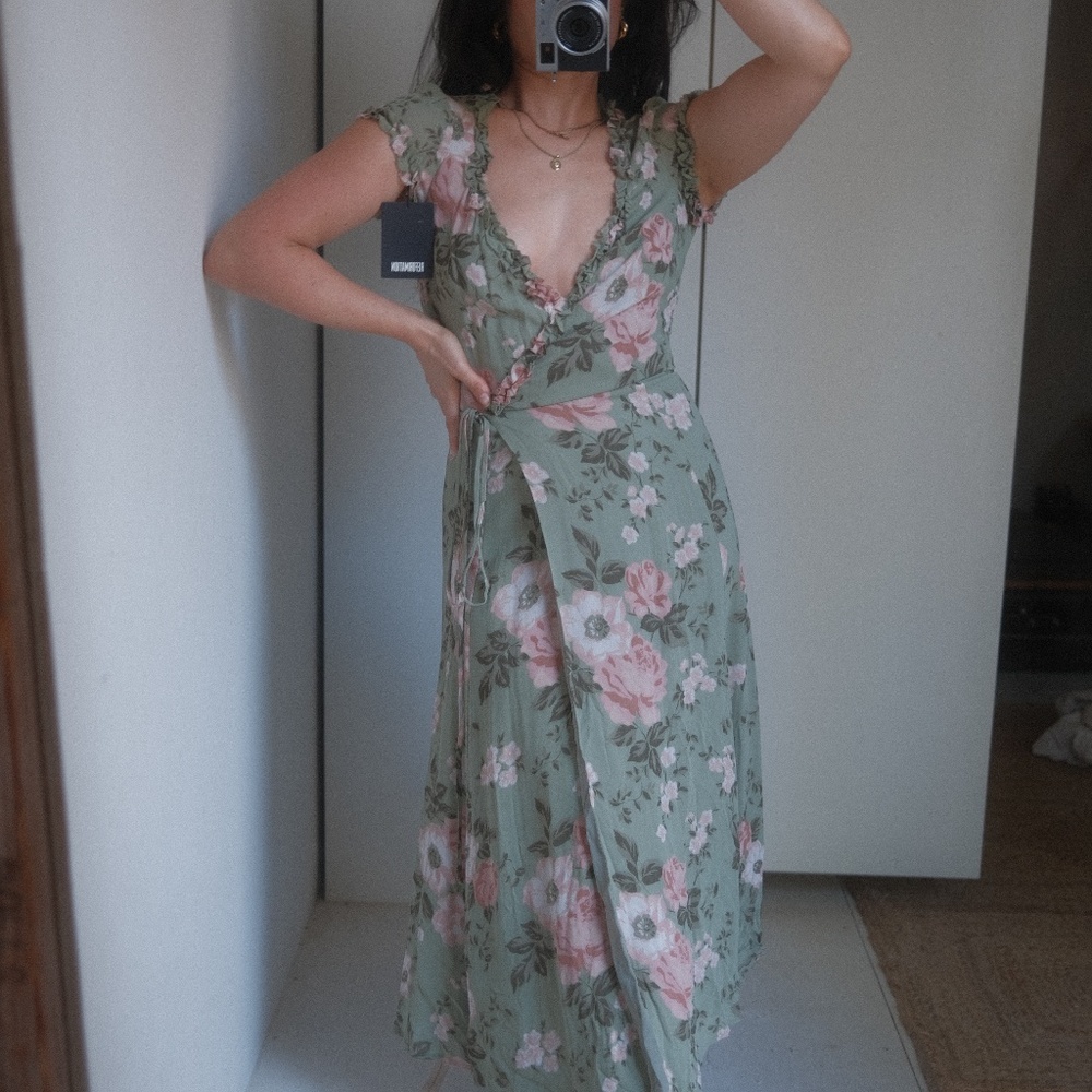 Reformation Gwenyth floral dress